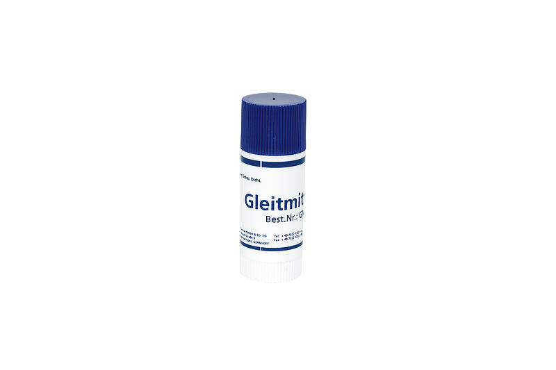 Lubricant stick - for press seals