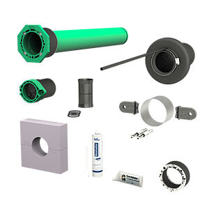 ETGAR building package for single-line building service outlets with module 8 - for buildings with a basement