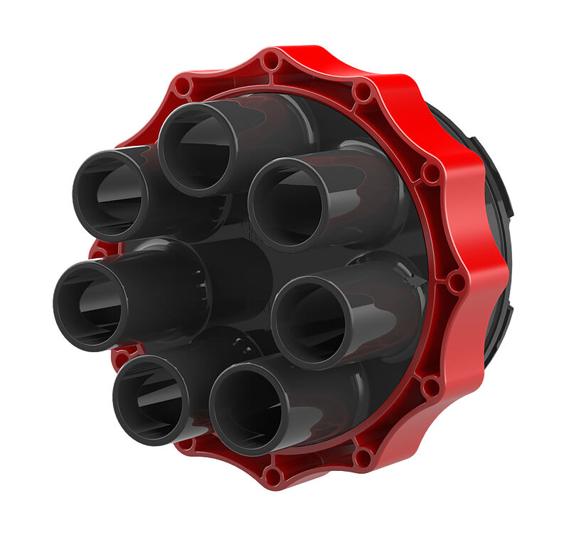 Systemdeckel - Kabelabdichtung mit Warmschrumpftechnik