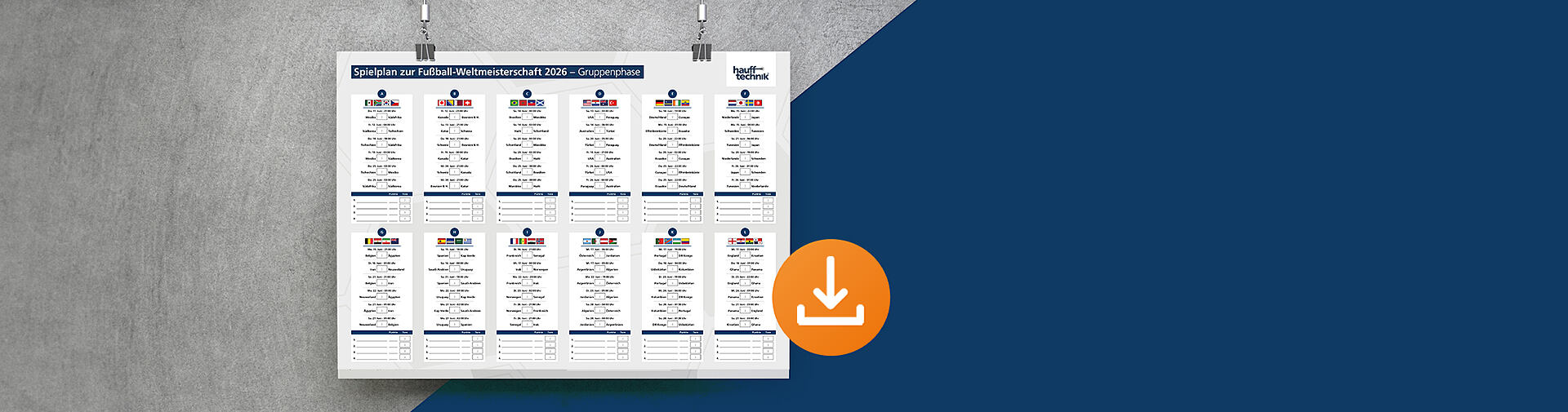 Weltmeisterschaft 2026 – Spielplan
